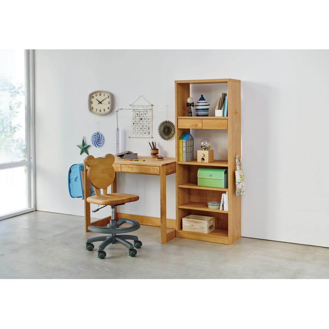 堀田木工所　ダックシリーズ　学習椅子　⭐️希少クマさんの背もたれ 堀田木工所 ダックシリーズ 学習椅子 ⭐️希少クマさんの背もたれ 堀田