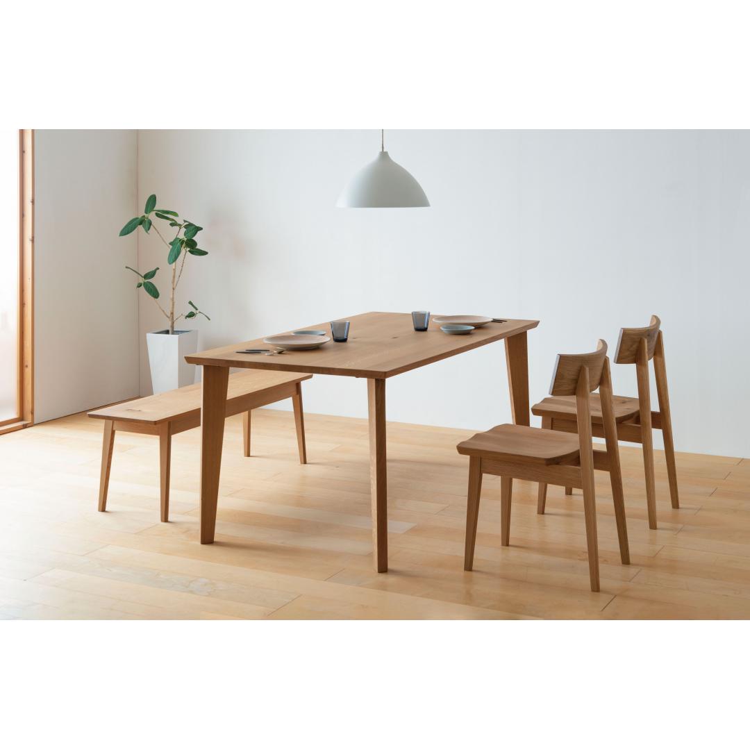 ダイニング4点セット　オークノットⅡ　NX344/211/641