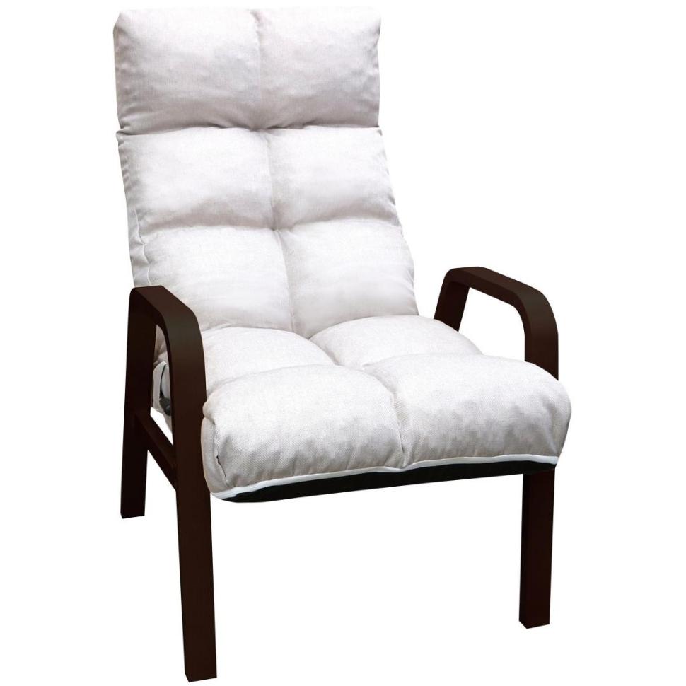 ハイバック首楽レバー式コイル高座椅子　カット　GBE