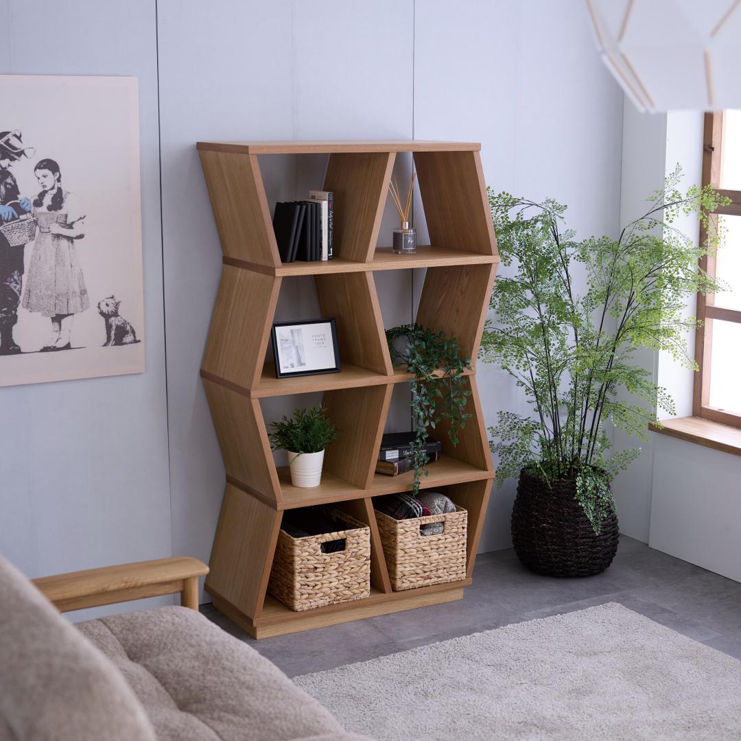 オープンシェルフ(ハイ)　HIVE88　OAK