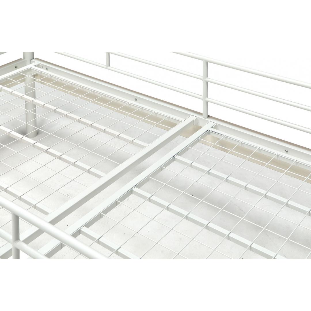 デスク付ベッド　ベイル　ハイベッドデスク　WH/WW