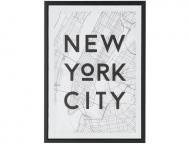アートボード　MAP　NYC　BK