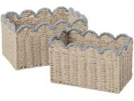 ストレージ2個セット　スカラップ　NA