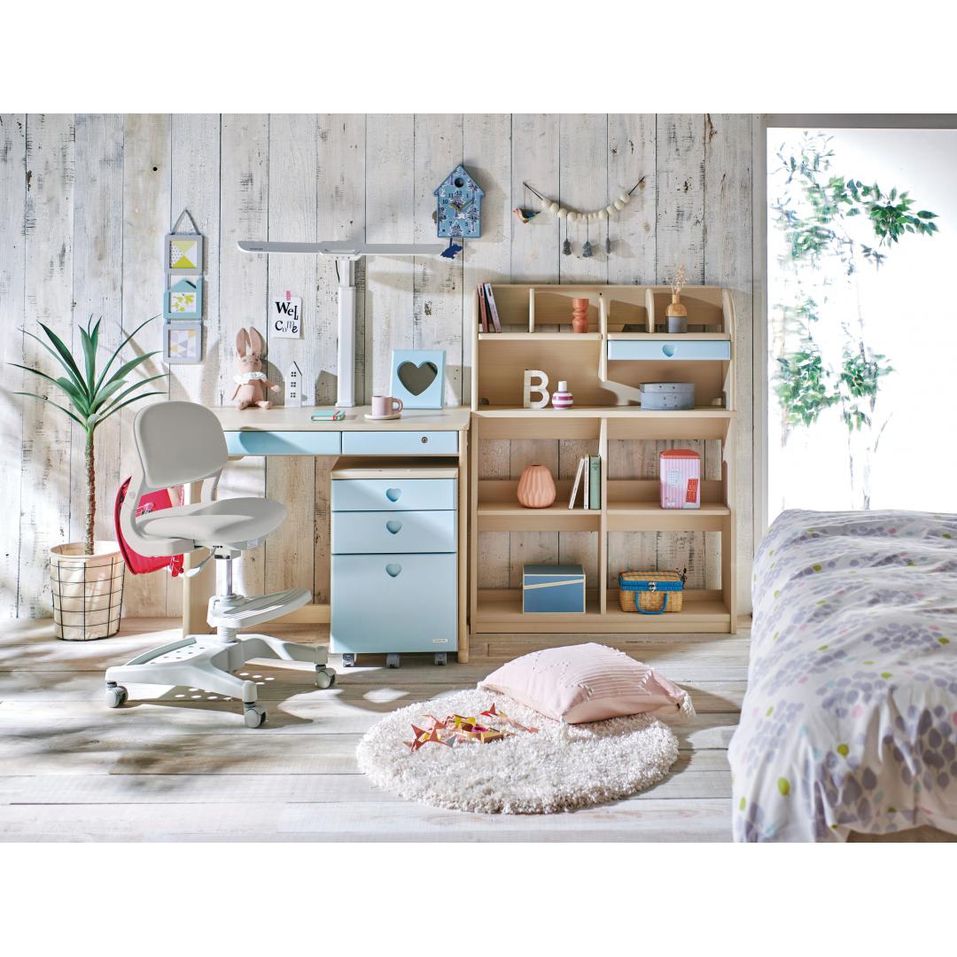 【コイズミ】学習机セット　NODR-934SWWLB