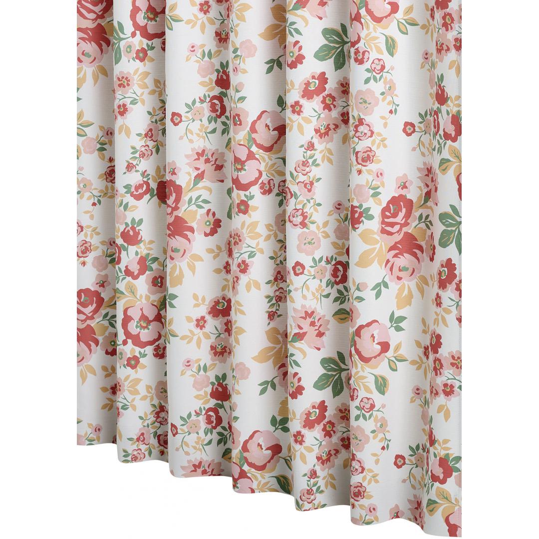 厚地カーテン　フロール　100×178　2枚組　PI