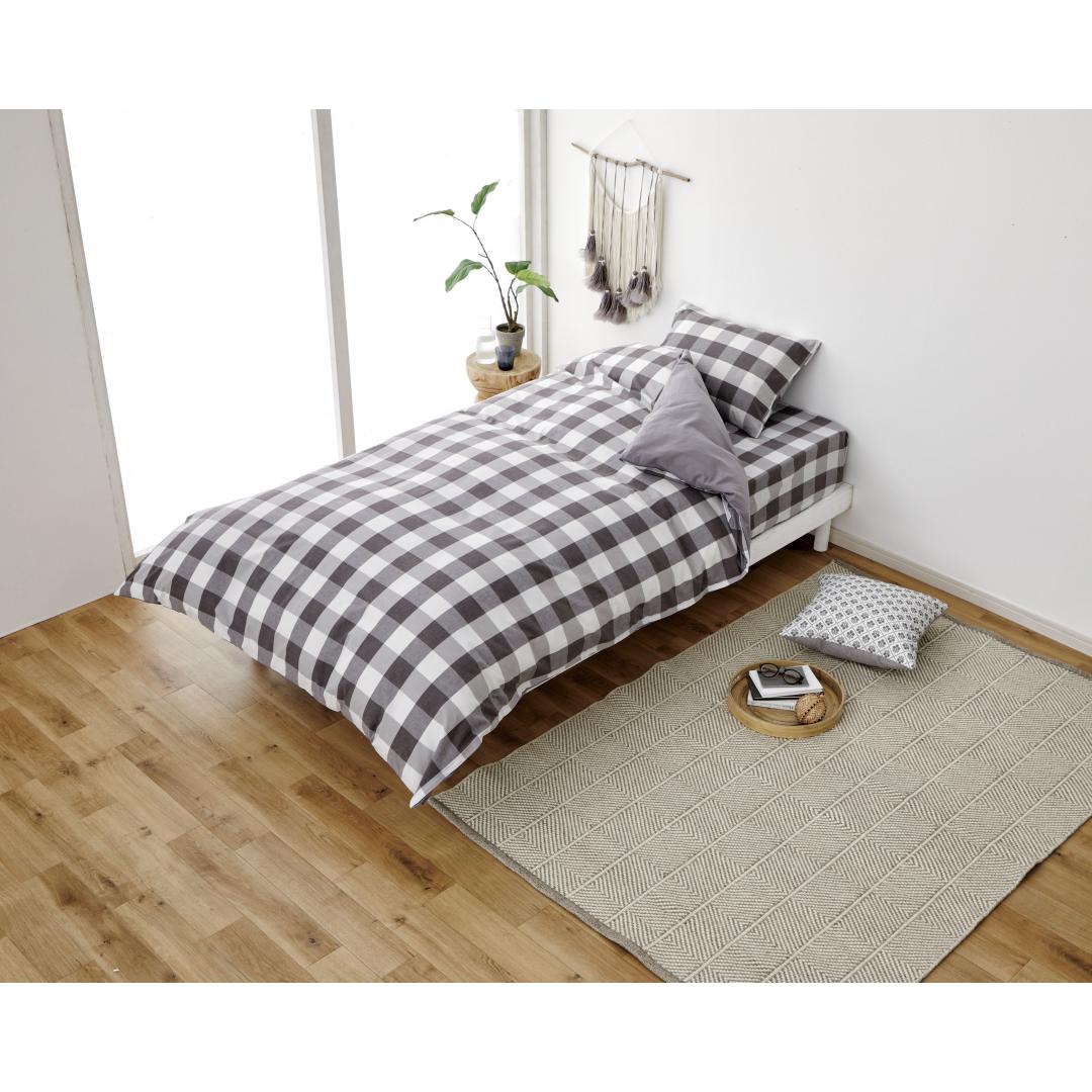 掛布団カバー　スカッキ　GY　(シングル)