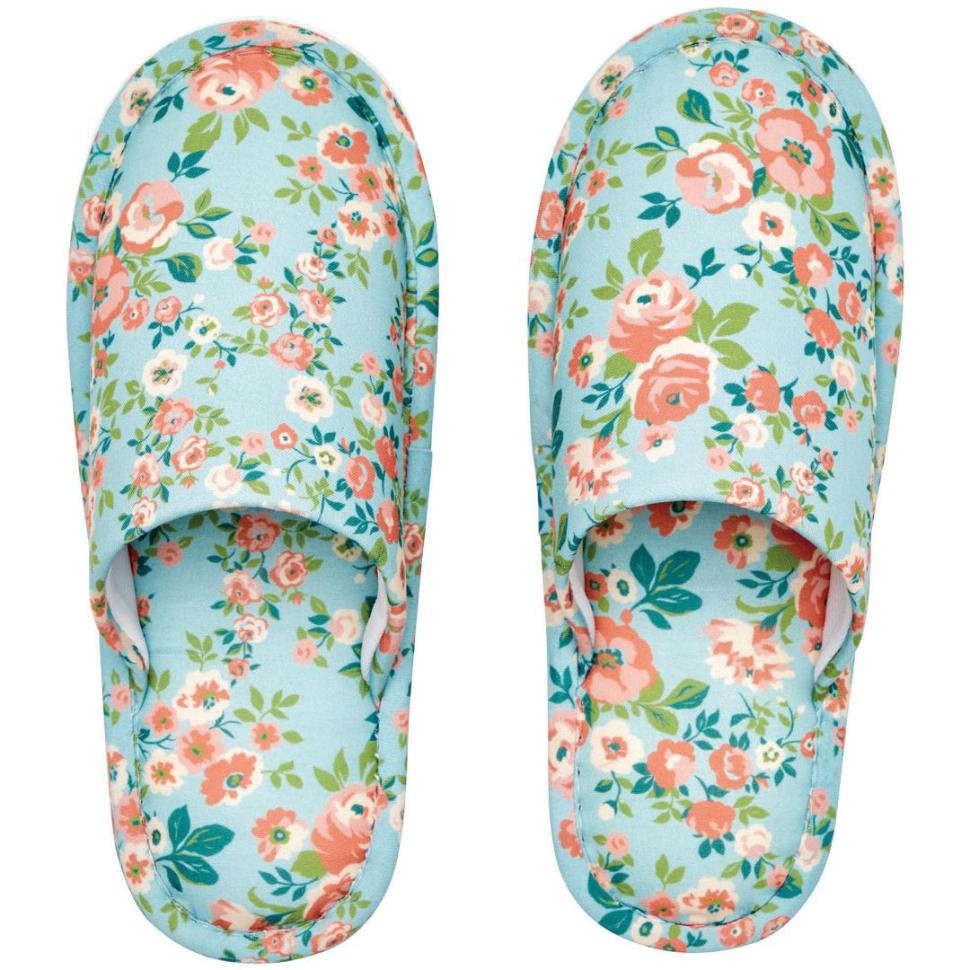 スリッパ　フロール　M　BL