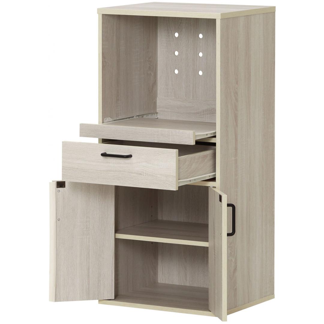 レンジキャビネット　カルロⅡ47R　WHW