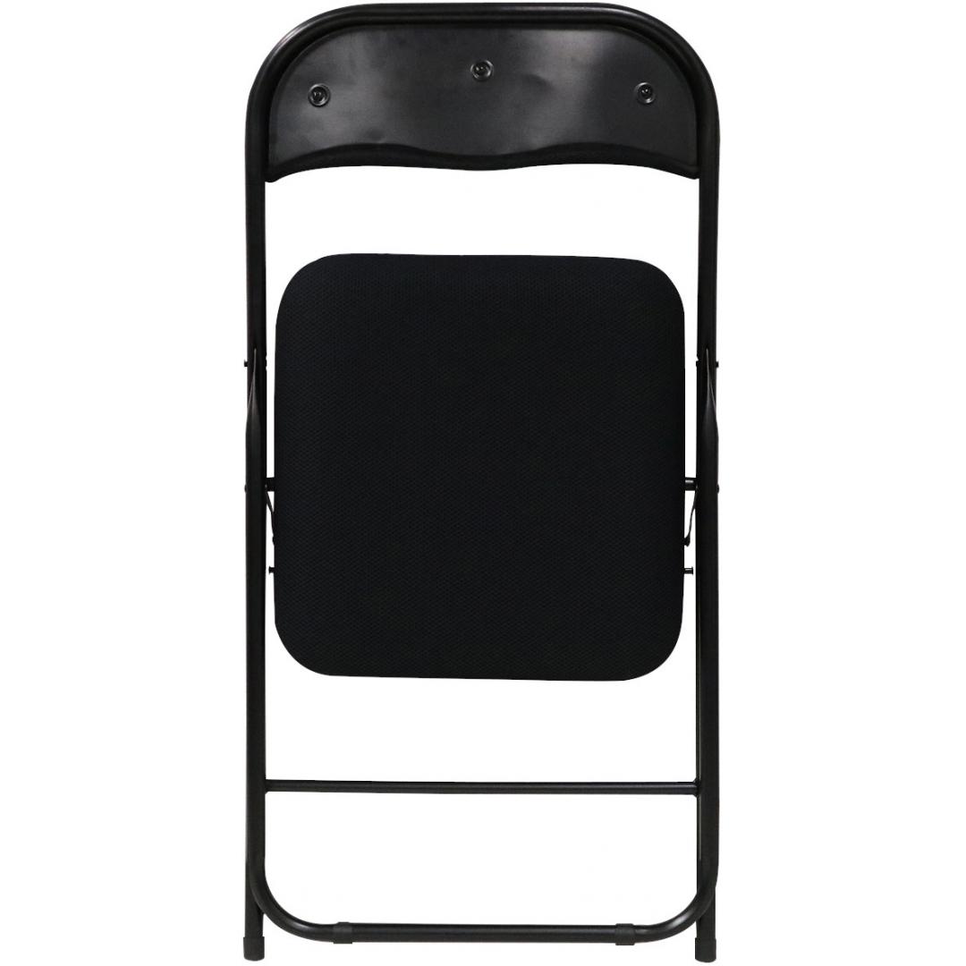 背付ワイド折イス　NSカカオⅡW