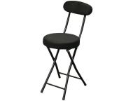 厚座背付折イス　NSカカオⅡM