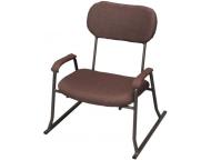 立ち上がり楽々チェア　Nロデオ肘付　BR