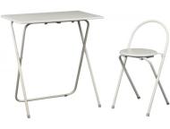 デスク&チェアセット　NSリーフⅢ　WH