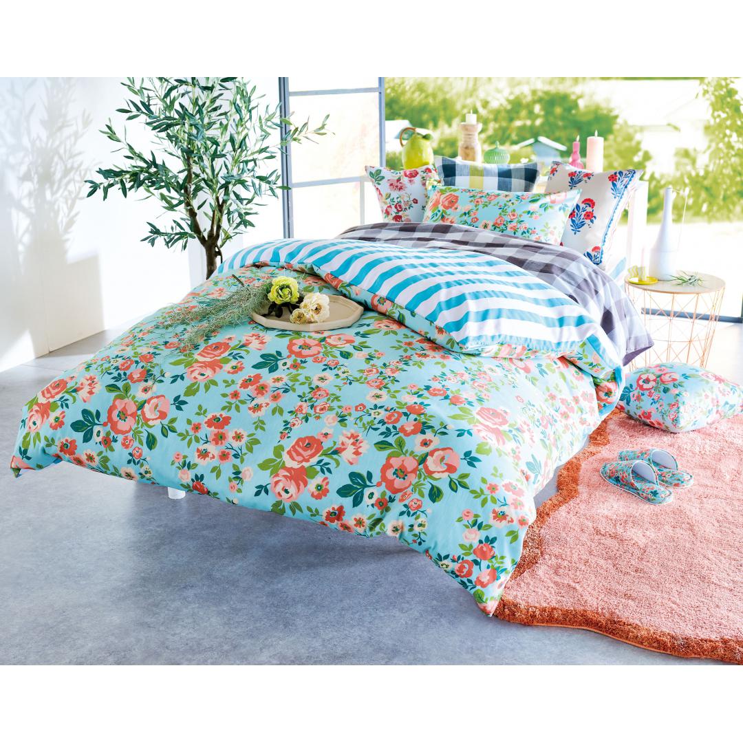 ベッドシーツ　フロール　BL　(シングル)