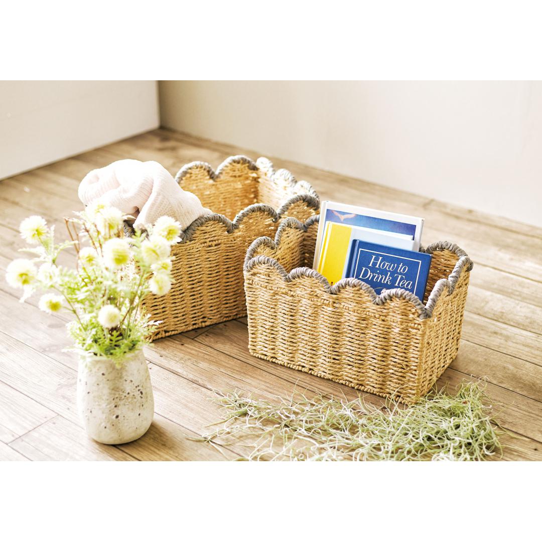 ストレージ2個セット　スカラップ　NA