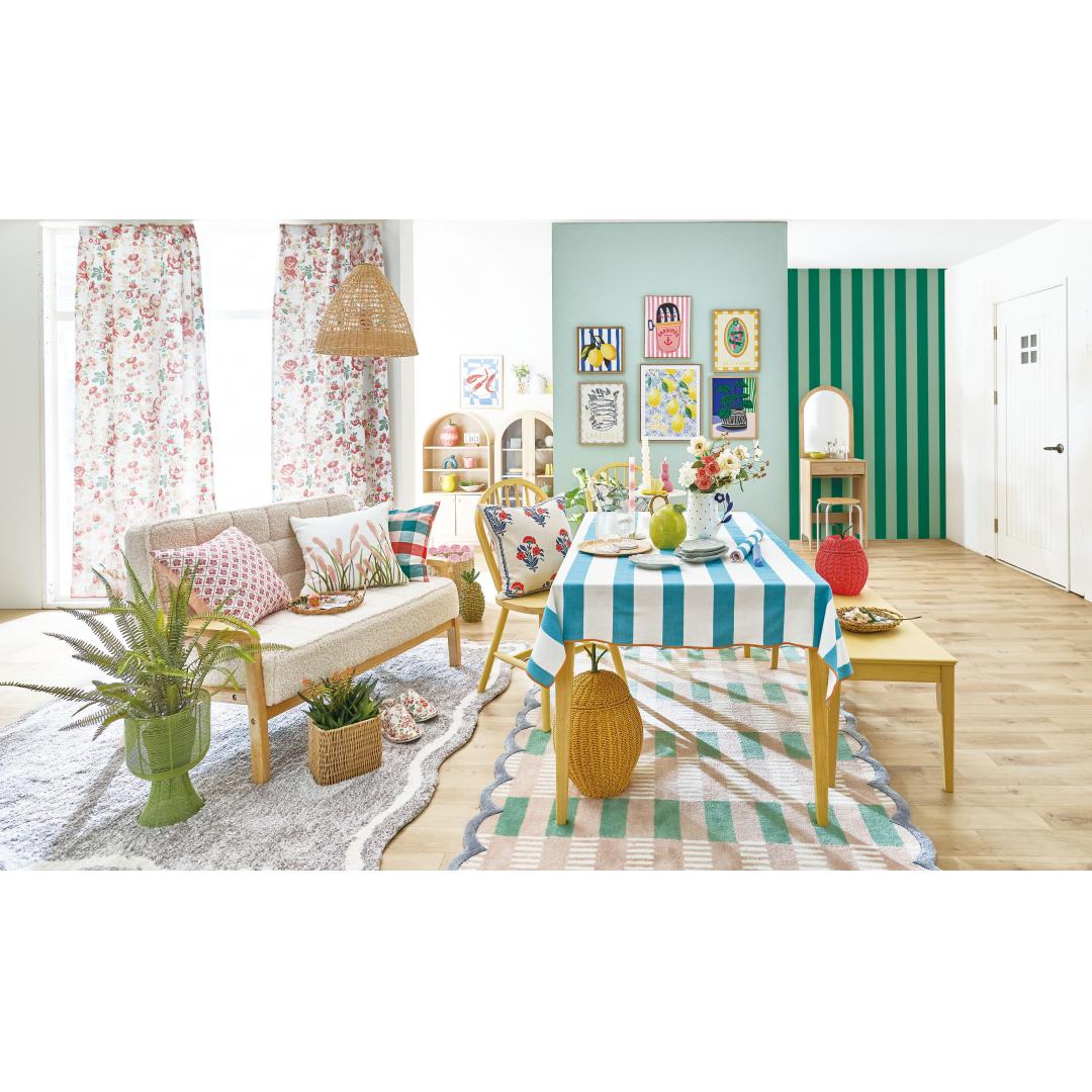 クッションカバー　セレナ　#PK　(45×45)