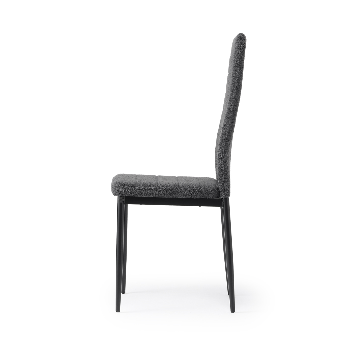 ハイバックダイニングチェア　ドミノ　DGY布