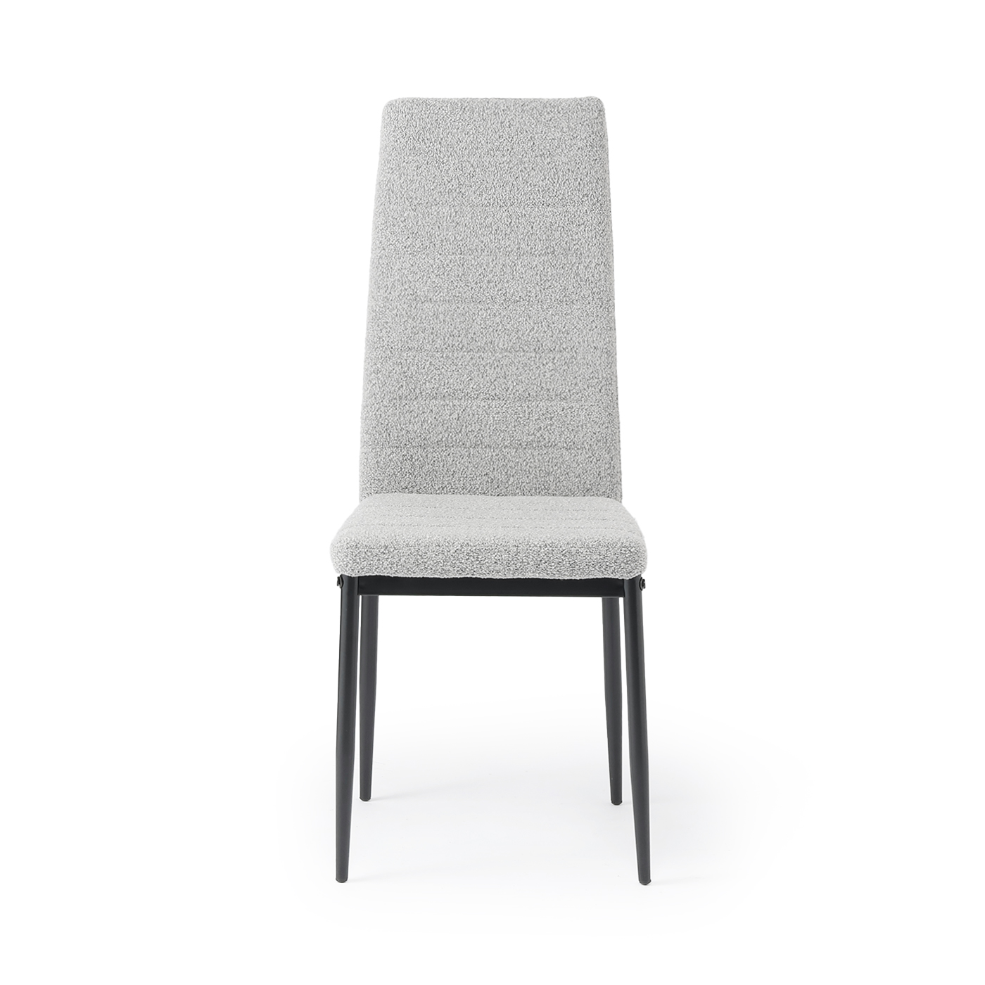 ハイバックダイニングチェア　ドミノ　GY布