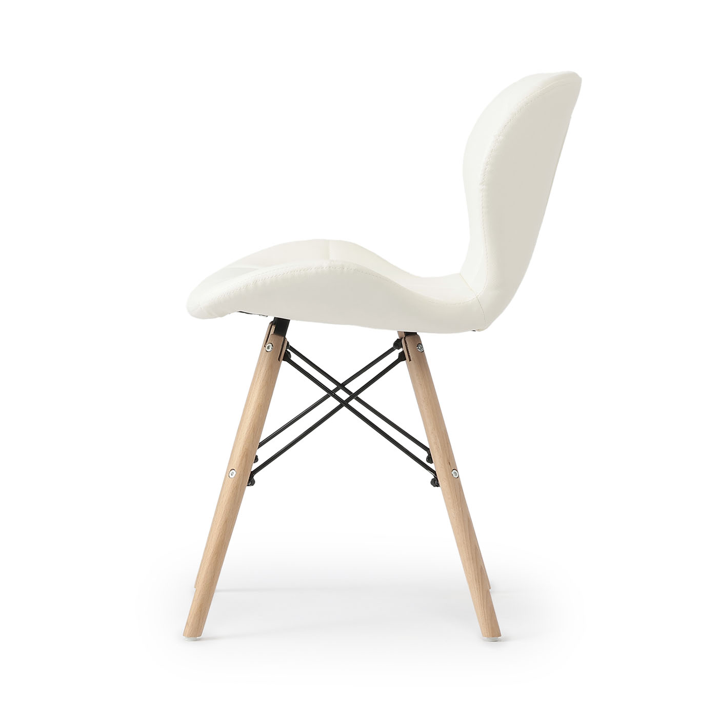 ダイニングチェア　NFドロップⅡ　WH