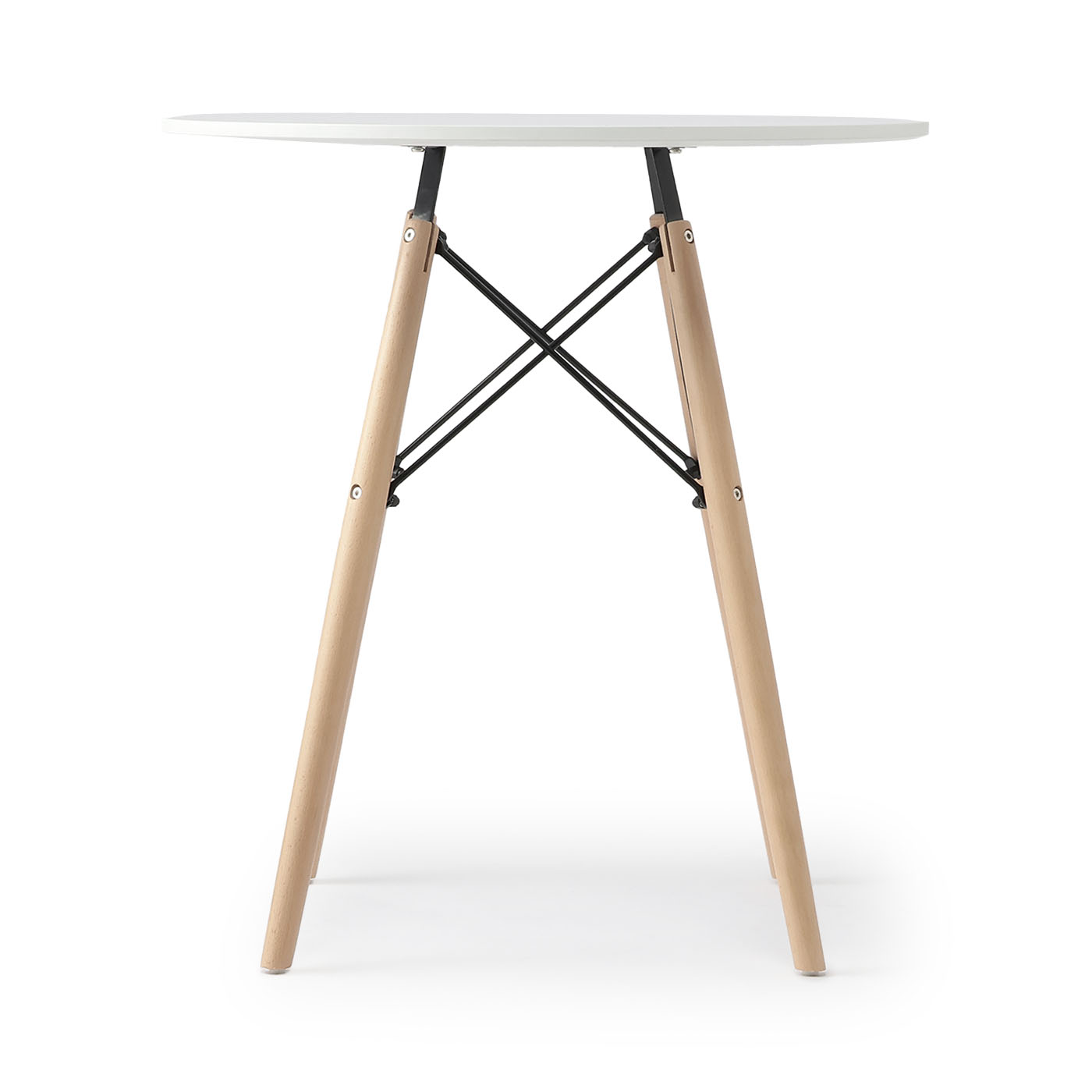 ダイニングテーブル　NFドロップⅡ70丸　WH