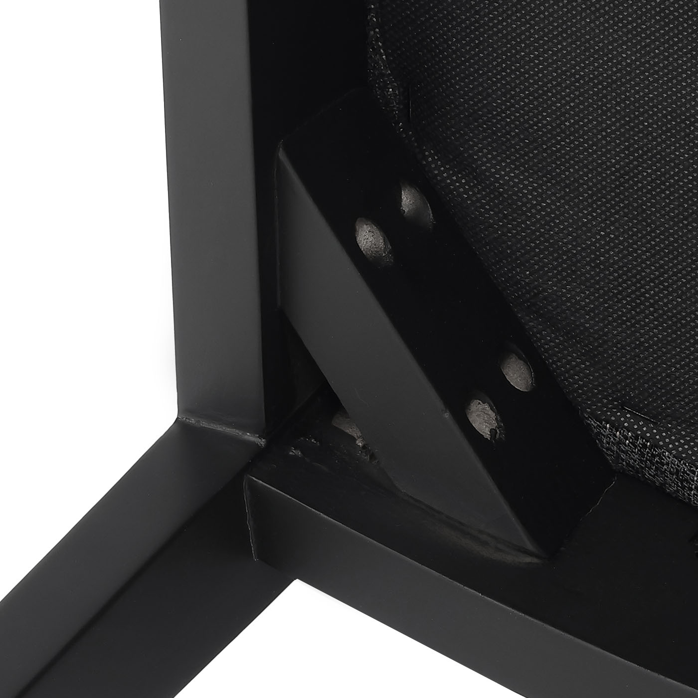 ダイニングチェア　JPドミノ肘無　BK