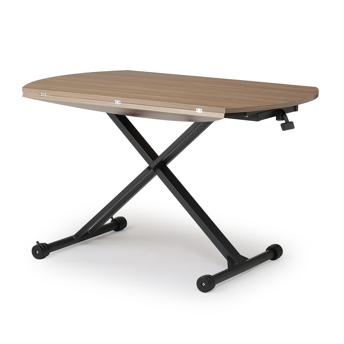 伸長式昇降テーブル　スペードⅡ120丸