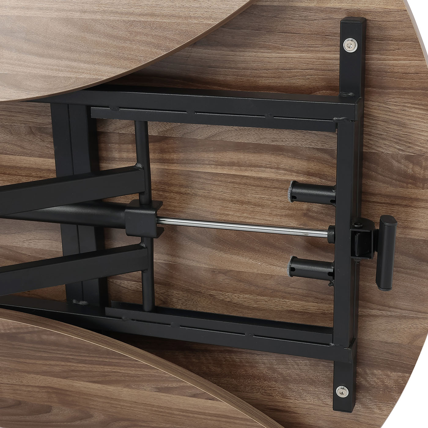 伸長式昇降テーブル　スペードⅡ120丸