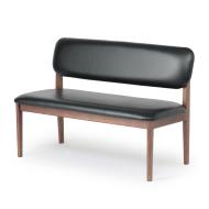 背付きベンチ　キャストWN　BK