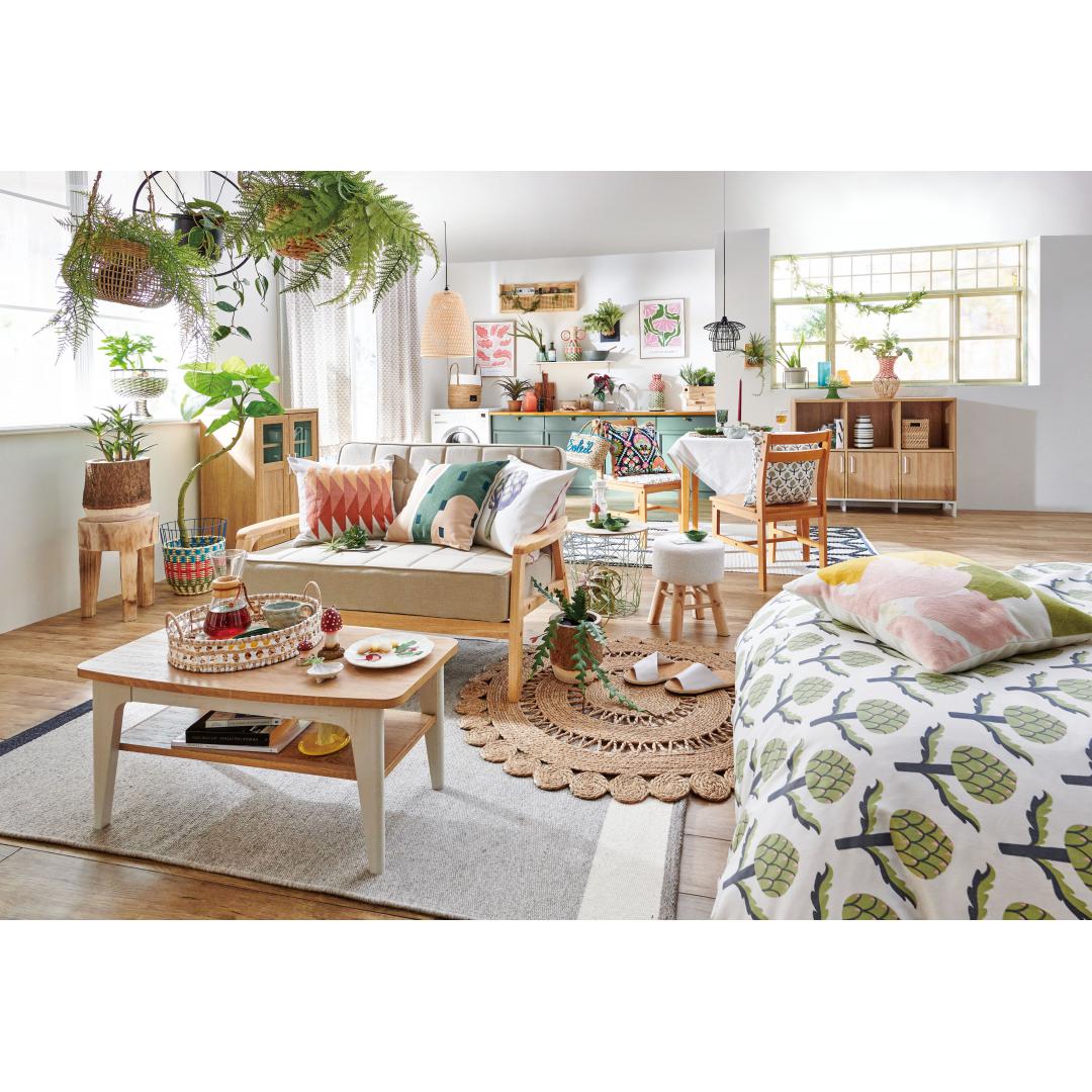 パーソナルコタツ　掛け布団　イス　3点セット　BR/NA パーソナルコタツ掛け布団イス3点セットBR/NA