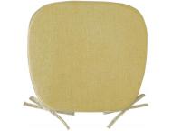 バテイ型シートクッション　スモーキー　YE(43×41)