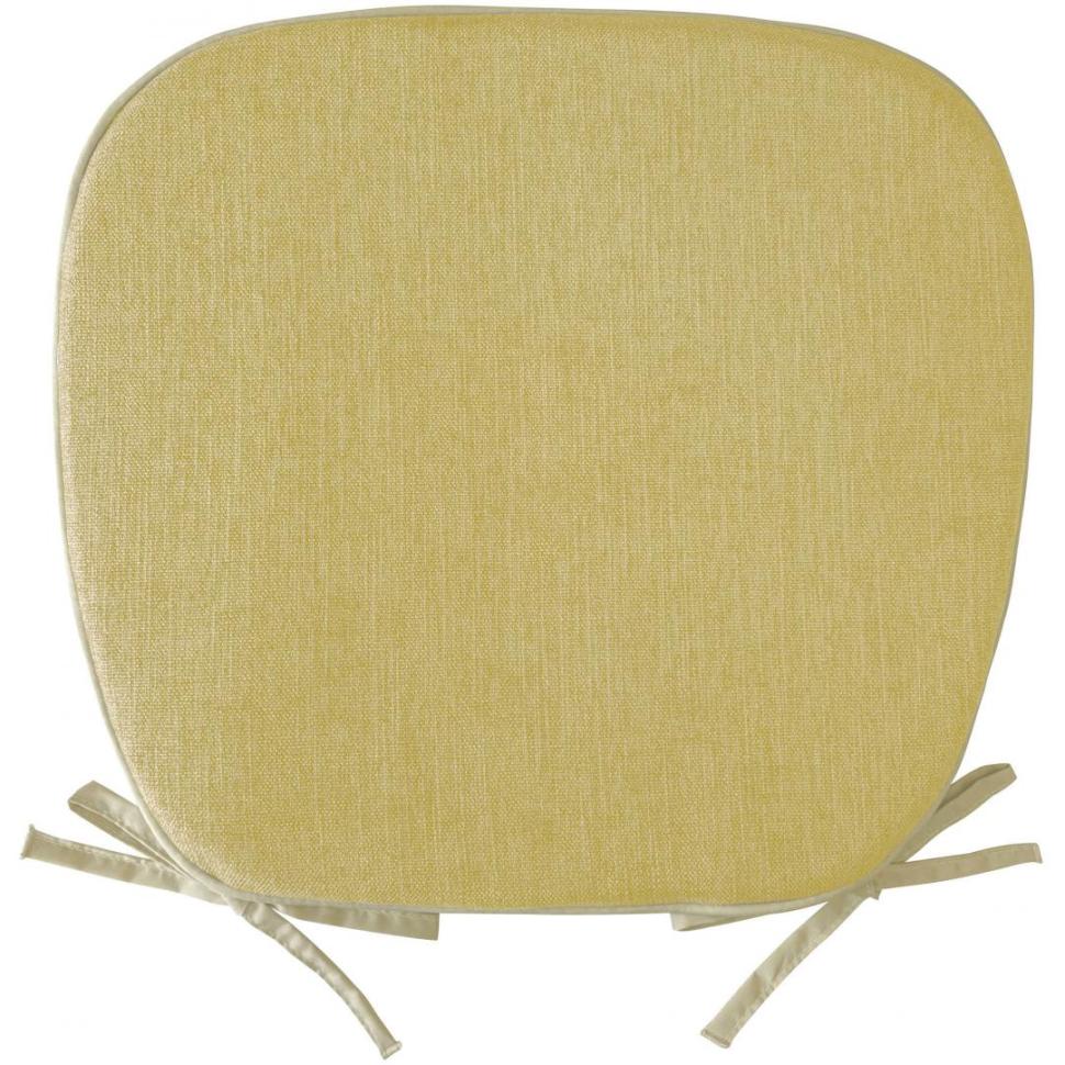 バテイ型シートクッション　スモーキー　YE(43×41)