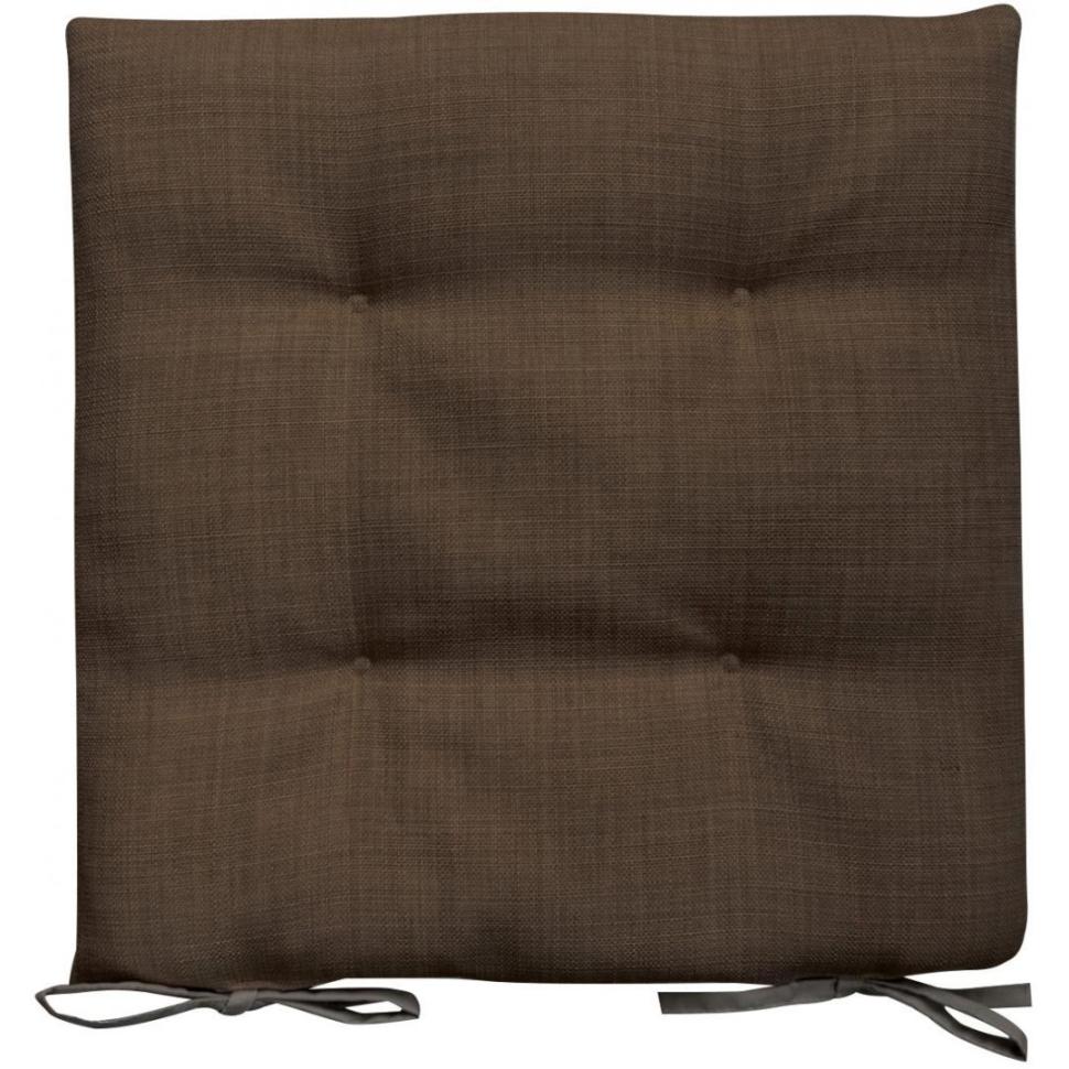 シートクッション(固綿)　ムジ　BR(40×40)