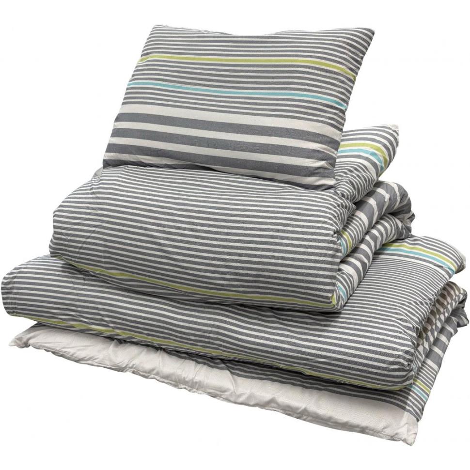 抗菌防臭防ダニ組ふとん　マーカス2　シングル6点セット　GY