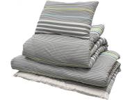 抗菌防臭防ダニ組ふとん　マーカス2　シングル6点セット　GY