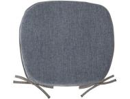 バテイ型シートクッション　スモーキー　BL(43×41)