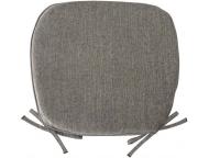 バテイ型シートクッション　スモーキー　GY(43×41)