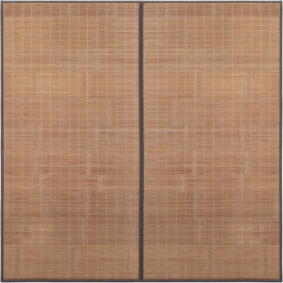 竹ラグ　ロワ3+　BR　(180×180)