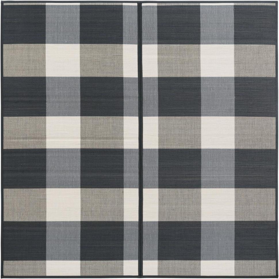 竹ラグ　クアドロス　DGY(180×280)