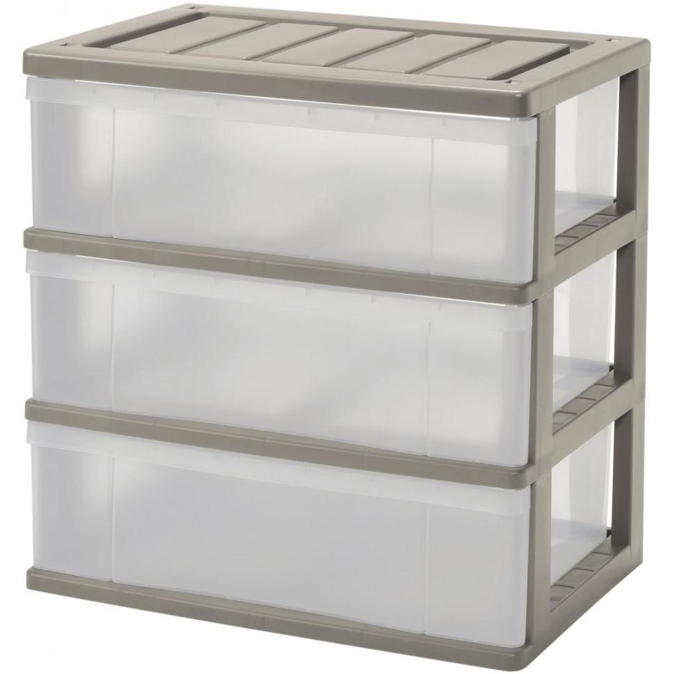 ワイドチェスト3段　NFCW4-03　LBE