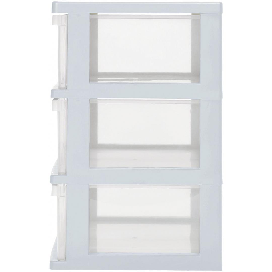 ワイドチェスト3段　NFCW4-03　LBL