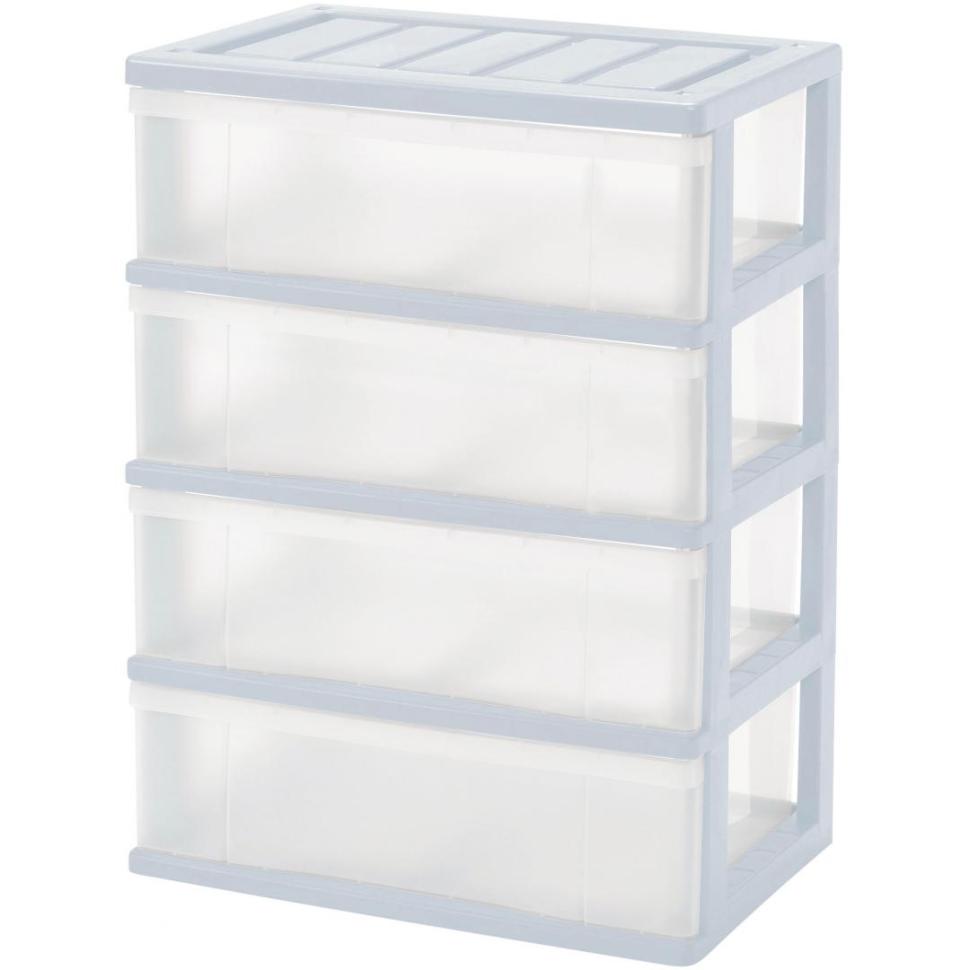 ワイドチェスト4段　NFCW4-04　LBL