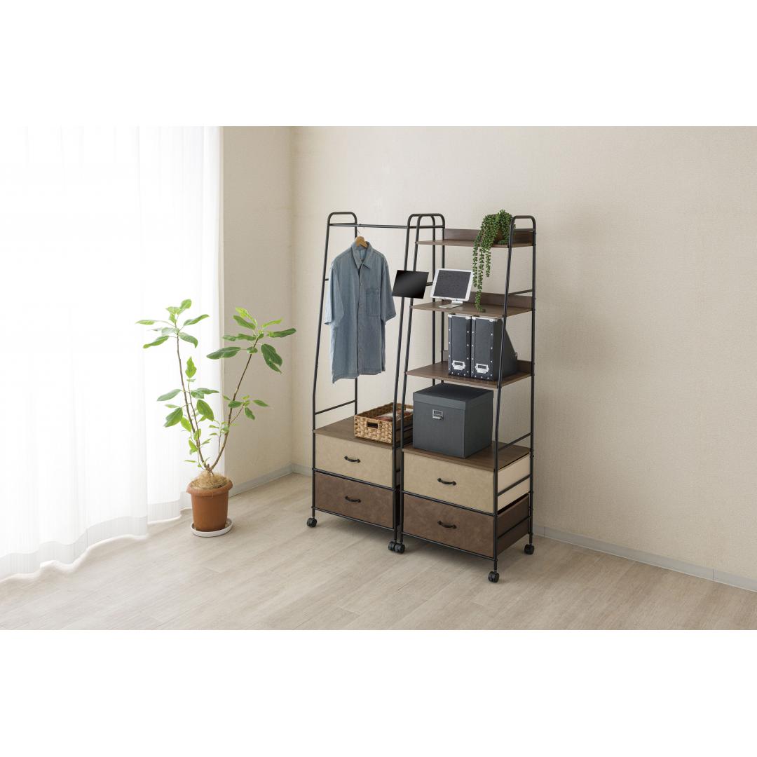 ハンガーチェスト　レノーラ60S-BR