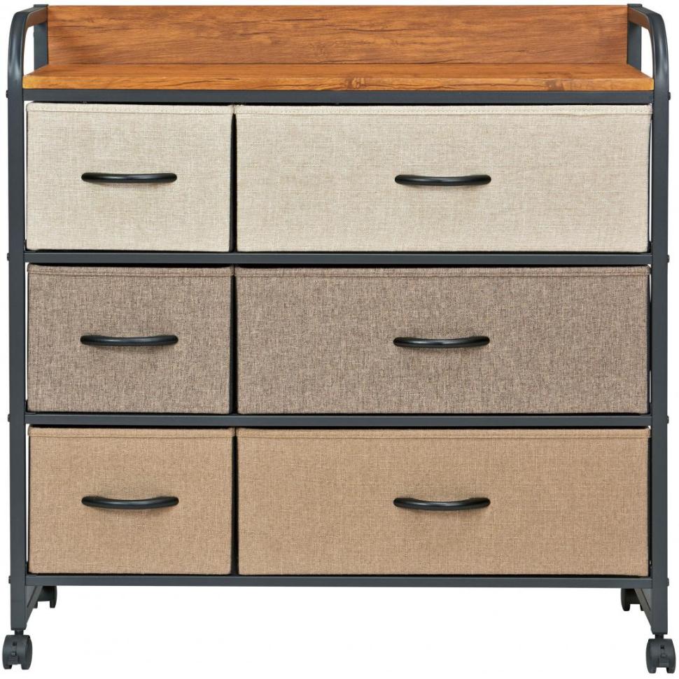 カジュアルチェスト　トレス3段ワイド