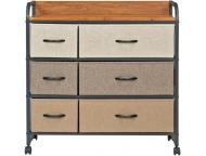 カジュアルチェスト　トレス3段ワイド