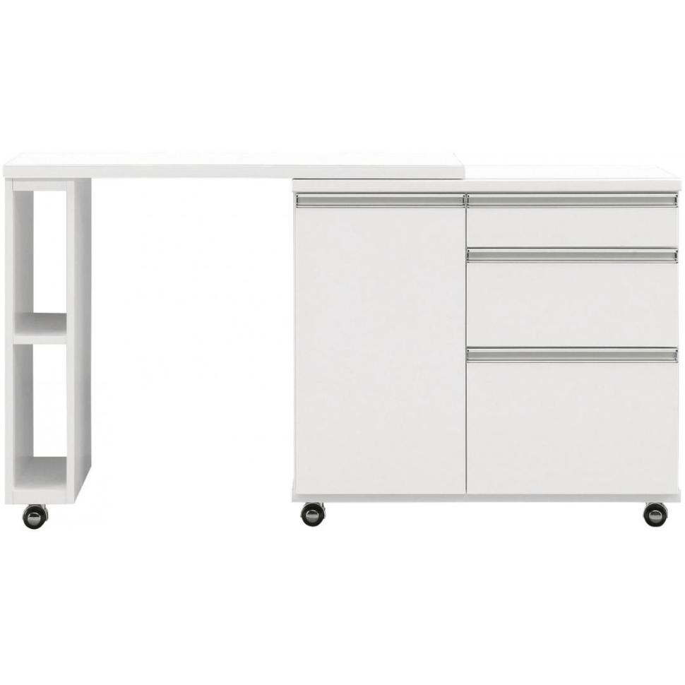 伸縮カウンター　リバー107K　WH