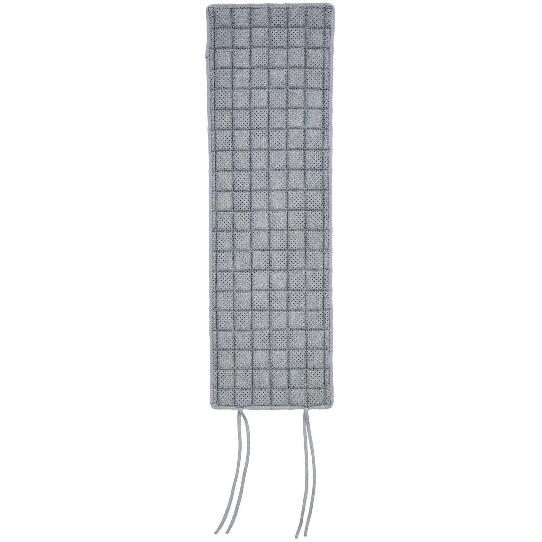 (冷感)ロングシートクッション(キルト)　冷感オーデル　GY(150×48)