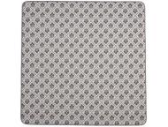 接触冷感ラグ　冷感カロール　GY(185×185)