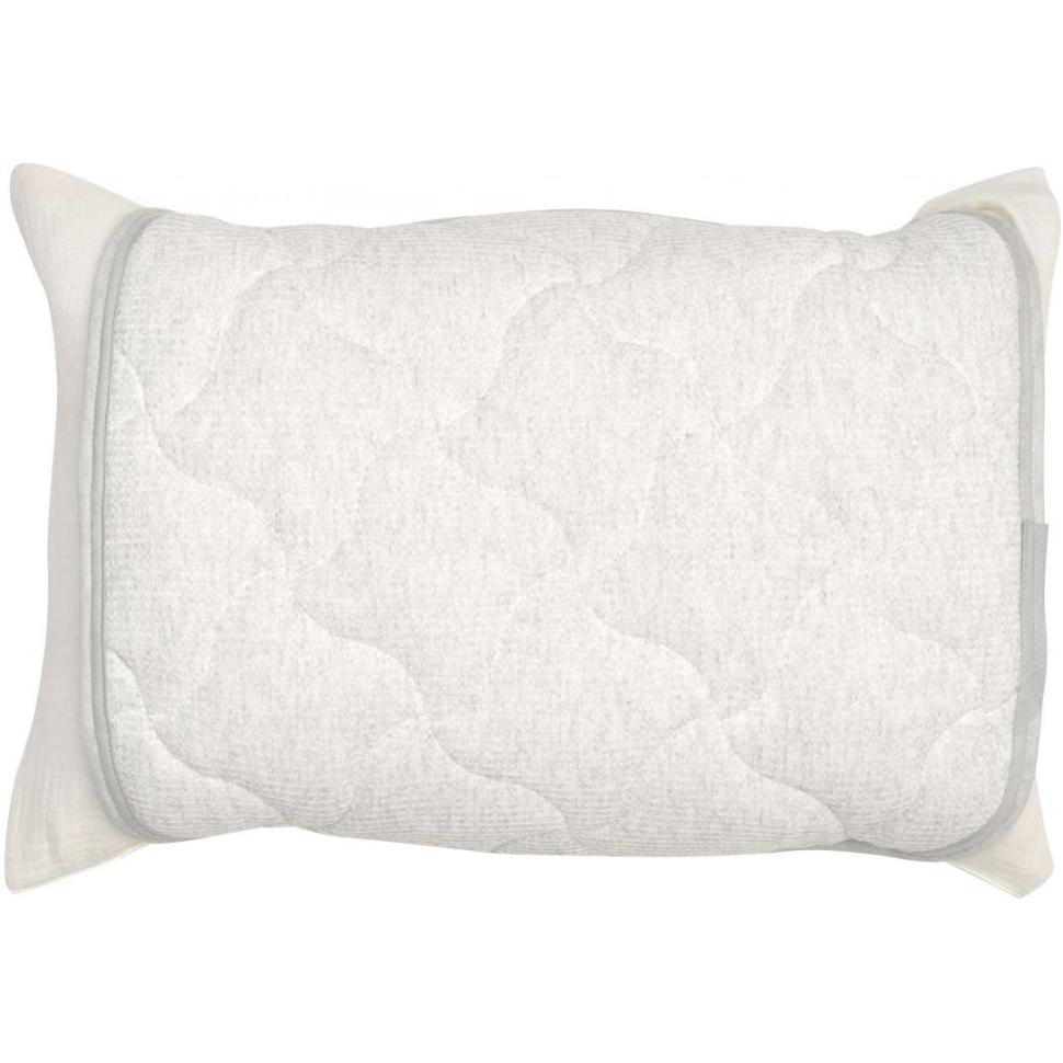 枕パッド　綿ドライニット　LGY　(43×50)