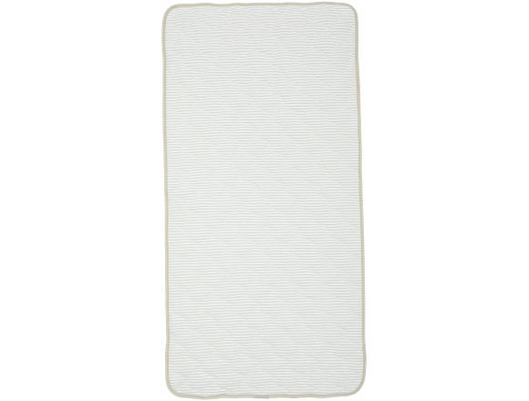 敷パッド　綿ウォッシュライン　BE　(シングル)