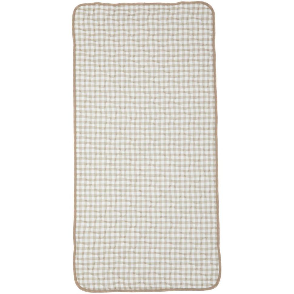 敷パッド　綿水洗い2重ガーゼ　BE　(ダブル)