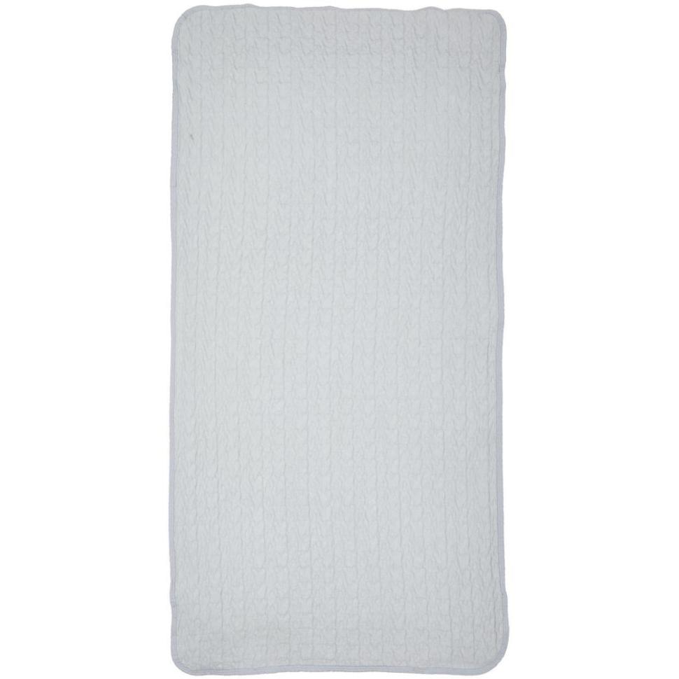 敷パッド　綿水洗いキルト　GY　(シングル)